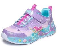 Skechers niña S-Lights: Mermaid Dreams en Lavanda, talla 28
