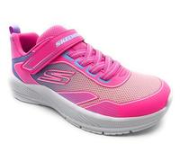Skechers Niñas MICROSPEC Advance Oasis Point Sneaker, Pink, 27 EU