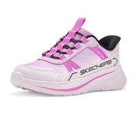 Skechers Niñas Wave 92 Sparkle Sprint Zapatillas, Light Pink Synthetic/Multi Trim, 37.5 EU