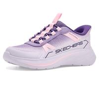 Skechers Niñas Wave 92 Zapatillas Deportivas, Lavender Synthetic Multi Trim, 34 EU