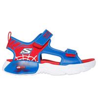 Skechers niño Creature-Splash - Bugtacular en Azul/Rojo, talla 29