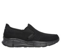Skechers EQUALIZER PERSISTENT, Zapatillas sin cordones para Niños, Black Trubuck/ Mesh/ Black Trim, 27 EU