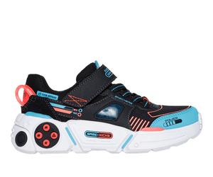 Skechers niño Game Kicks: Gametronix 2.0 en Negro, talla 33.5