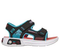 Skechers niño Game Kicks: Power Splash - Hydro Gamer en Negro, talla 27.5