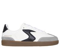 Skechers niño Hotshot - Junior Varsity en Blanco/Negro, talla 36.5