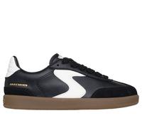 Skechers niño Hotshot - Junior Varsity en Negro/Blanca, talla 36