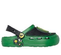 Skechers niño John Deere: Swifters II en Verde/Negro, talla 27.5