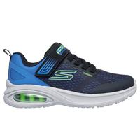 Skechers niño Microspec Max Advance - Squad-Pacer en Negro/Lima, talla 34