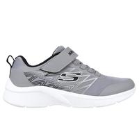 Skechers niño Microspec - Texlor en Gris/Negro, talla 27
