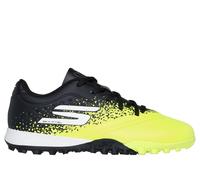 Skechers Botas de fútbol Razor Junior Astro Turf para niños, Amarillo y negro, 5 UK