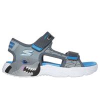 Skechers niño S-Lights: Creature-Splash en Marengo/Azul, talla 29