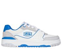 Skechers niño SKX-228 en Blanco/Gris Claro, talla 36