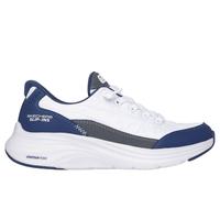 Skechers niño Slip-ins: Contour Foam - Cozy Fit en Blanco/Navy, talla 32