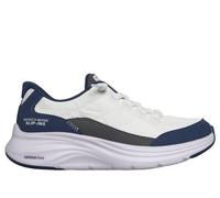 Skechers niño Slip-ins: Contour Foam - Cozy Fit en Blanco/Navy, talla 33