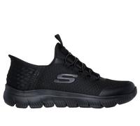 Skechers niño Slip-ins: Summits - High Range en Negro, talla 27.5, Vegan