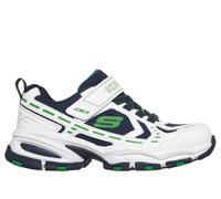 Skechers niño Vigor 3.0 - Retro-Ave en Blanco/Navy, talla 27.5