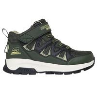 Skechers niño Waterproof: Storm Blazer - Drizzle Squad en Oliva/Negro, talla 31