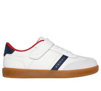 Skechers niño Zinger Street en Blanco/Navy, talla 33