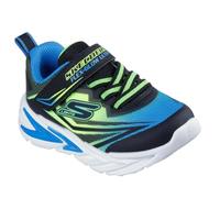 Skechers S Lights: Flex-Glow Ultra en Negro/Lima, talla 23