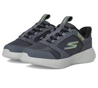 Skechers Go Run 400 V2 Turbo-BriskSneaker para niño, Tela sintética de Color carbón, Color Negro, 9.5 UK Child