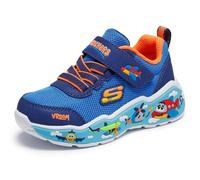 Skechers Niños Play Scene Sneaker, Blue, 23 EU