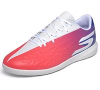Skechers Niños Razor 2 Jr Botas de fútbol Turf, White/Blue/Pink, 34 EU