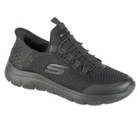 Skechers Niños Summits High Range Zapatillas, Black Textile/Synthetic/Black Trim, 39 EU