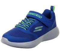 Skechers Nitro Sprint Azul Nvlm | Tapete Goga informal, refrigerado por aire, lavable a máquina, ligero