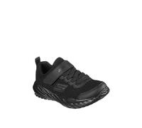Skechers Nitro Sprint Krodon - Tenis texturizados para niños con cierre de, negro, 38 EU