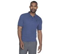 Skechers Off Duty Polo Camisa, True Navy, M para Hombre