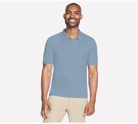 Skechers Off Duty Polo en Azul/Morado, talla Pequeña