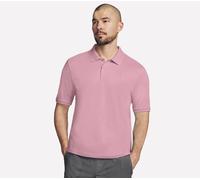 Skechers Off Duty Polo en Gris/Rosa, talla 3XL