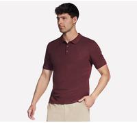 Skechers Off Duty Polo en Marengo/Rojo, talla Pequeña