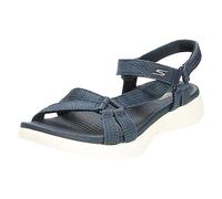 Skechers On-The-go 600 Brilliancy, Sandalias atléticas Mujer, Navy, 37 EU