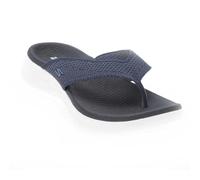 Skechers On-The-go 600, Sandalia Mujer, Tela Azul Marino, 40 EU