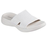 Skechers On-the-go 600 Stretch Knit Slide Slide Sandalias deslizantesMujer | Casual, elástico, alfombrilla Goga refrigerada por aire, acolchado 5GEN, lavable a máquina