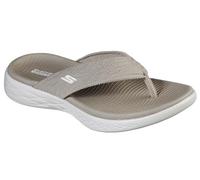 Skechers On-The-go 600 Sunny, Chanclas Mujer, Brown, 38 EU