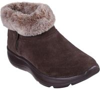 Skechers On-The-Go Encore Snow-Capped, Botas Cortas al Tobillo Mujer, Chocolate Suede, 41 EU