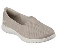 Skechers On-The-go Flex Aspire, Flexibles sobre la Marcha Mujer, Tela Gris Pardo, 42 EU