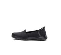 Skechers Mocasines para mujer On-The-Go Flex Clover – sin cordones, tela negra – 39 EU