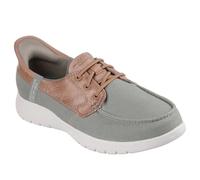 Skechers On-The-go Flex Palmilla, Zapatillas Mujer, Olive, 39.5 EU