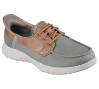 Skechers On-The-go Flex Palmilla, Zapatillas Mujer, Olive, 39 EU