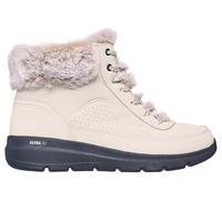 Skechers On-the-GO Glacial Ultra - Mountain Muse en Natural/Negro, talla 36, Vegan
