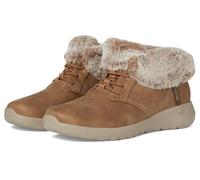 Skechers On-The-Go Joy Cozy Charm, Botas Cortas al Tobillo Mujer, Chestnut Textile, 38.5 EU