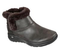Skechers On-The-Go Joy Endeavor, Botas Mujer, Chocolate Perform Textile, 36 EU