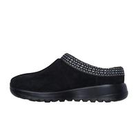 Skechers On-The-go Joy Suede Mule W/Artisanal Detail Zapatillas de estar por casa, negro y gris, 40 EU