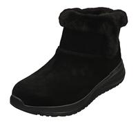 Skechers On-The-go Stellar Cozy Step, Botas Cortas al Tobillo Mujer, Negro, 37.5 EU