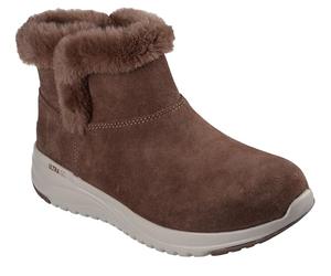 Skechers ON-The-GO Stellar Cozy Step - Botines para mujer, color chocolate, talla 6.5 de Reino Unido, chocolate, 39.5 EU