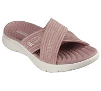 Skechers On-The Go Walk Flex Sandal-Impressed, Sandalias impresionadas Mujer, Mauve Textile, 37 EU