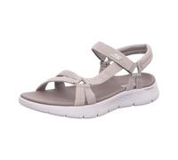 Skechers On-The Go Walk Flex Sandal-Sublime, Sandalias Mujer, Taupe Textile, 41 EU